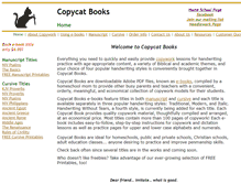 Tablet Screenshot of copycatbooks.com